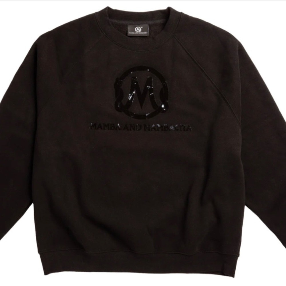 Mamba and Mambacita reflective logo sweatshirt